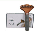 Pawsitive Living Wooden Grooming Rake
